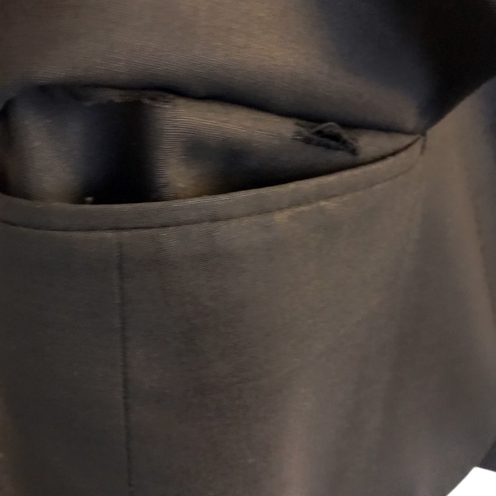 Theory Black Gabe Blazer (Repair Needed), Size 0 - Picture 7 of 7